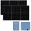 Impianto Kit fotovoltaico Solplanet con Inverter da 6 kw completo di batteria di accumulo e 15 Pannelli fotovoltaici Solarwatt