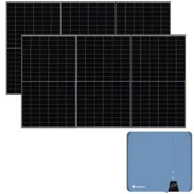 Impianto Kit fotovoltaico Solplanet con Inverter da 5 kw e 12 Pannelli fotovoltaici Ja Solar