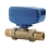 Mut Valvola due vie 3/4" 230V con bocchettoni M-M per impianti HVAC