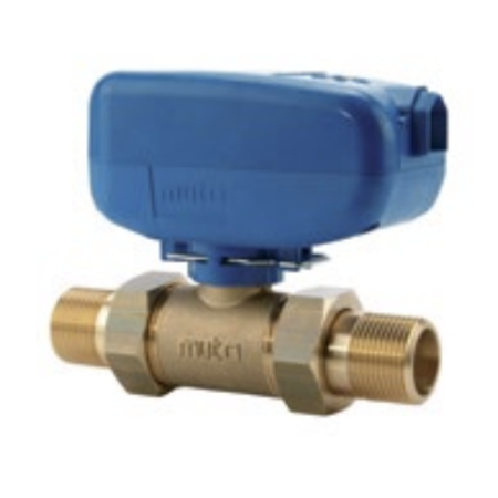 Mut Valvola a due vie 1" 230V con bocchettoni maschio-maschio