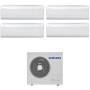 Samsung serie WindFree Elite S2 quadrisplit 9+9+12+12 btu esterna da 8 kW