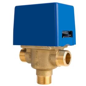 Mut Valvola a tre vie 1/2" 230V M-M-M serie SF con micro ausiliario