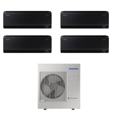 Samsung WindFree Black quadri split da 7+7+12+12 btu esterna da 8 kW