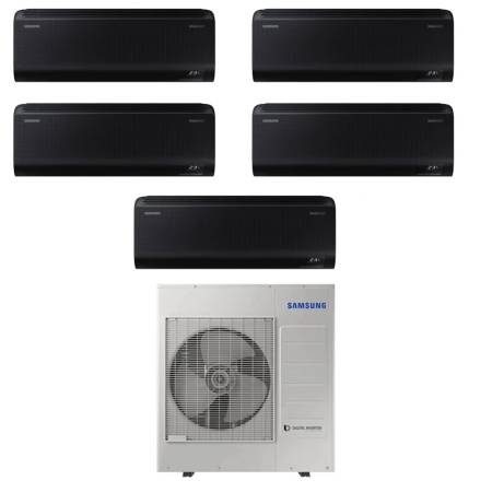 Samsung WindFree Black penta split  7+7+7+7+7 btu esterna da 10 kW