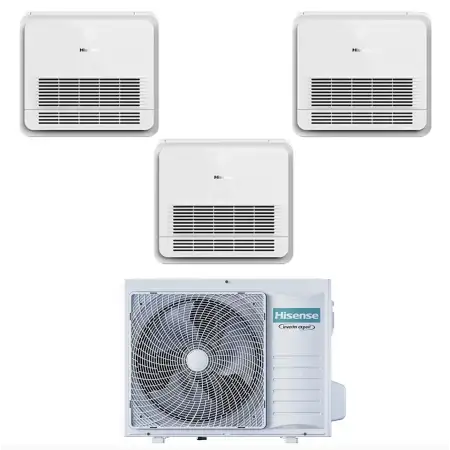Climatizzatore Hisense AKT Trial Split 9+9+12 BTU Inverter A++