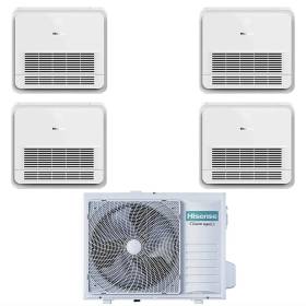 Climatizzatore Hisense AKT Quadri Split 9+12+12+12 BTU Inverter A++