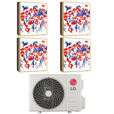 Condizionatore LG ArtCool Gallery Photo quadri split 9+9+9+12 WiFi