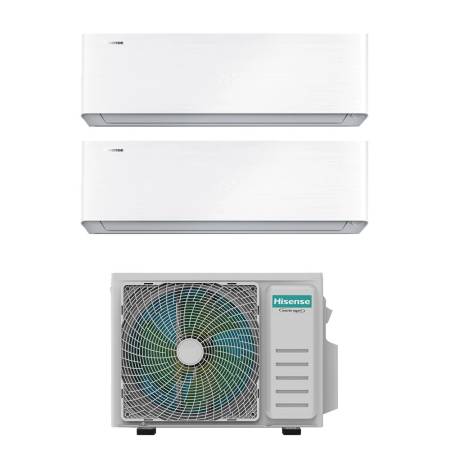 Climatizzatore Hisense Energy Pro X dual split 12+12 btu WiFi in A++