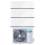 Climatizzatore Hisense Energy Pro X trial split 9+9+9 btu WiFi in A++