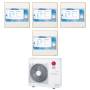 Condizionatore LG ArtCool Gallery Photo quadri split 9+9+9+9 WiFi