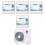 Condizionatore LG ArtCool Gallery Photo quadri split 9+9+9+12 WiFi