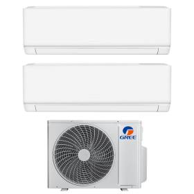 Climatizzatore Gree Cosmo DualSplit da 12+18 BTU A++ R32 GWHD(28)NK6OO
