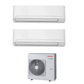 Climatizzatore Toshiba Seiya Classic dual split 13000+13000 13+13 Btu RAS-2M18G3AVG-E  inverter in R32 in A+++