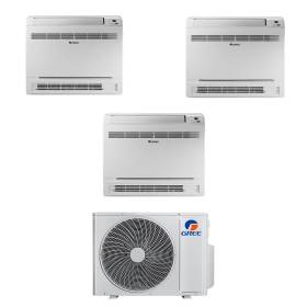 Gree Climatizzatore Console 9000+9000+9000 Btu Inverter R32 Wi-Fi A++