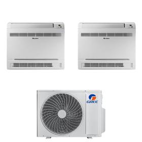 Gree Climatizzatore Console 12000+12000 Btu Inverter R32 Wi-Fi A++