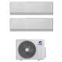 Climatizzatore Gree Airy Silver Dual Split da 12+12 BTU A++ R32
