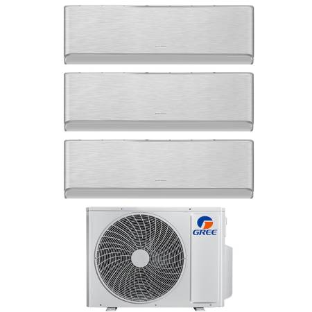 Climatizzatore Gree Airy Silver Trial Split 9+9+12 BTU A++ R32
