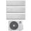 Climatizzatore Gree Airy Silver Trial Split 9+9+12 BTU A++ R32