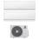 Climatizzatore Gree Airy Dual Split da 9+12 BTU A++ R32 GWHD(24)NK6OO