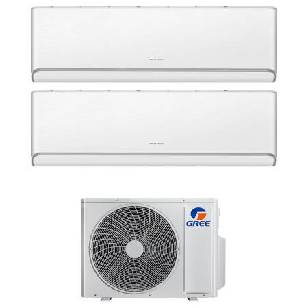 Climatizzatore Gree Airy Dual Split da 9+12 BTU A++ R32 GWHD(24)NK6OO