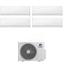 Climatizzatore Gree Airy QuadriSplit 9+9+9+12 BTU A++ R32