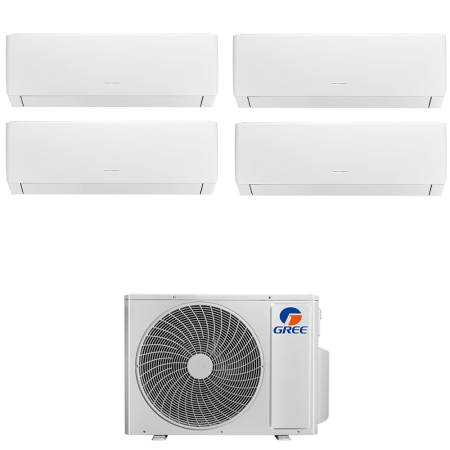 Climatizzatore Gree Pular Quadri Split 9000+9000+9000+12000 BTU A++ R32