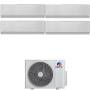 Climatizzatore Gree Airy Silver QuadriSplit 9+9+9+9 BTU A++ R32