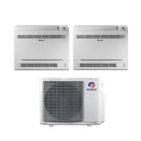 Gree Climatizzatore Console 9000+12000 Btu Inverter R32 Wi-Fi A++