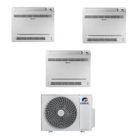 Gree Climatizzatore Console 9000+9000+12000 Btu Inverter R32 Wi-Fi A++