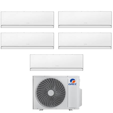 Climatizzatore Gree Airy Penta 12+12+12+12+12 BTU A++ R32
