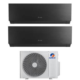 Climatizzatore Gree Clivia DualSplit da 9+12 BTU A++ R32 GWHD(24)NK6OO