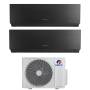Climatizzatore Gree Clivia Dualsplit da 9+12 BTU A++ R32 GWHD(21)NK6OO