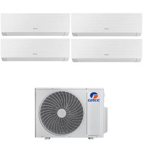 Climatizzatore Gree Clivia Quadri Split bianco da 9+9+12+12 BTU A++ R32