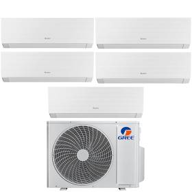 Climatizzatore Gree Clivia Penta Split Bianco da 9+9+9+9+9 BTU A++ R32