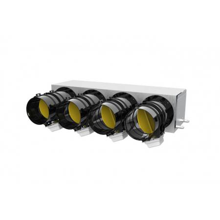 Kit Completo Plenum Coibentato a 4 Zone Per Condizionatore Canalizzato