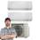 Condizionatore dual split Daikin Perfera all seasons 9000+12000 btu WiFi inverter A+++ R32 2MXM40A con installazione