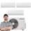 Samsung Windfree Avant s2 trial split da 9+9+12 btu esterna da 5,2 kW