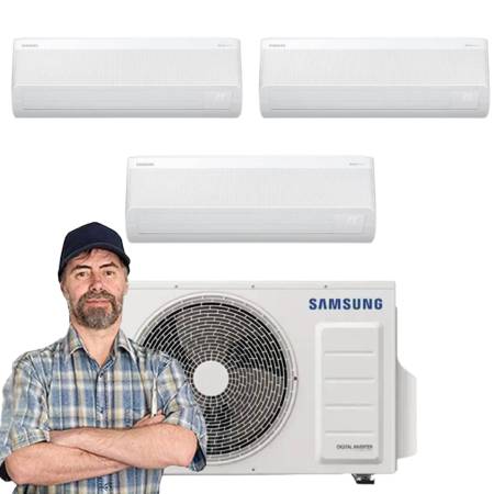 Samsung Windfree Avant s2 trial split da 9+9+12 btu esterna da 5,2 kW