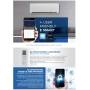 Condizionatore monosplit inverter 12000 btu Gree Pular A+++ gas R32