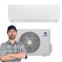 Condizionatore monosplit inverter 12000 btu Gree Pular A+++ gas R32