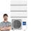 Climatizzatore trial split Haier Revive 9+9+12 Btu inverter R32 A++