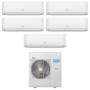 Climatizzatore Inverter Hisense Hi Comfort Wi-fi Penta Split 7000+9000+9000+9000+12000 Btu 5AMW125U4RTA R-32 A++