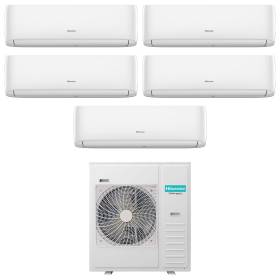 Climatizzatore Inverter Hisense Hi Comfort Wi-fi Penta Split 9000+9000+9000+12000+12000 Btu 5AMW125U4RTA R-32 A++