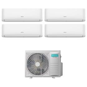 Climatizzatore Inverter Hisense Hi Comfort Wi-fi Quadri Split 9000+9000+9000+9000 Btu 4AMW81U4RJC R-32 A++