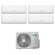Climatizzatore Inverter Hisense Hi Comfort Wi-fi Quadri Split 7000+7000+7000+9000 Btu 4AMW81U4RJC R-32 A++