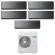Climatizzatore Hisense Energy Pro X nero penta split 9+9+9+9+12 A++