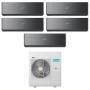 Climatizzatore Hisense Energy Pro X nero penta split 9+9+9+9+12 A++