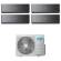 Climatizzatore Hisense Energy ProX nero quadrisplit 9+9+9+12 WiFi A++
