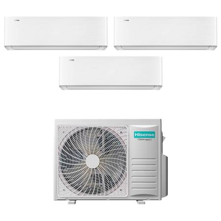Climatizzatore Hisense Energy Pro X trial split 9+9+9 btu WiFi in A++