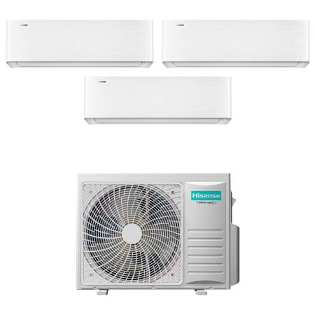 Climatizzatore Hisense Energy Pro X trial split 9+9+9 btu WiFi in A++